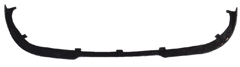 Heckspoiler mit Chromf&uuml;&szlig;en